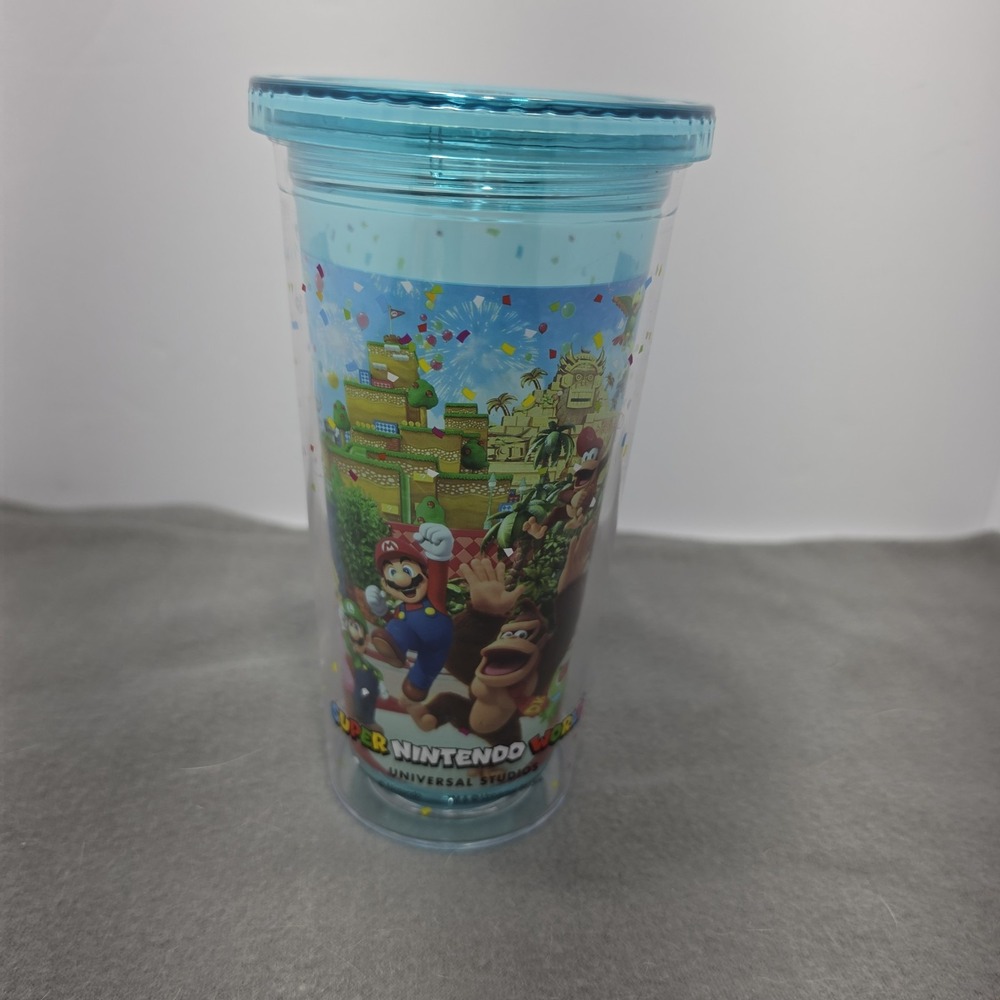 Super Nintendo World Universal Studios Hollywood Mario & Friends Cup No Straw. G